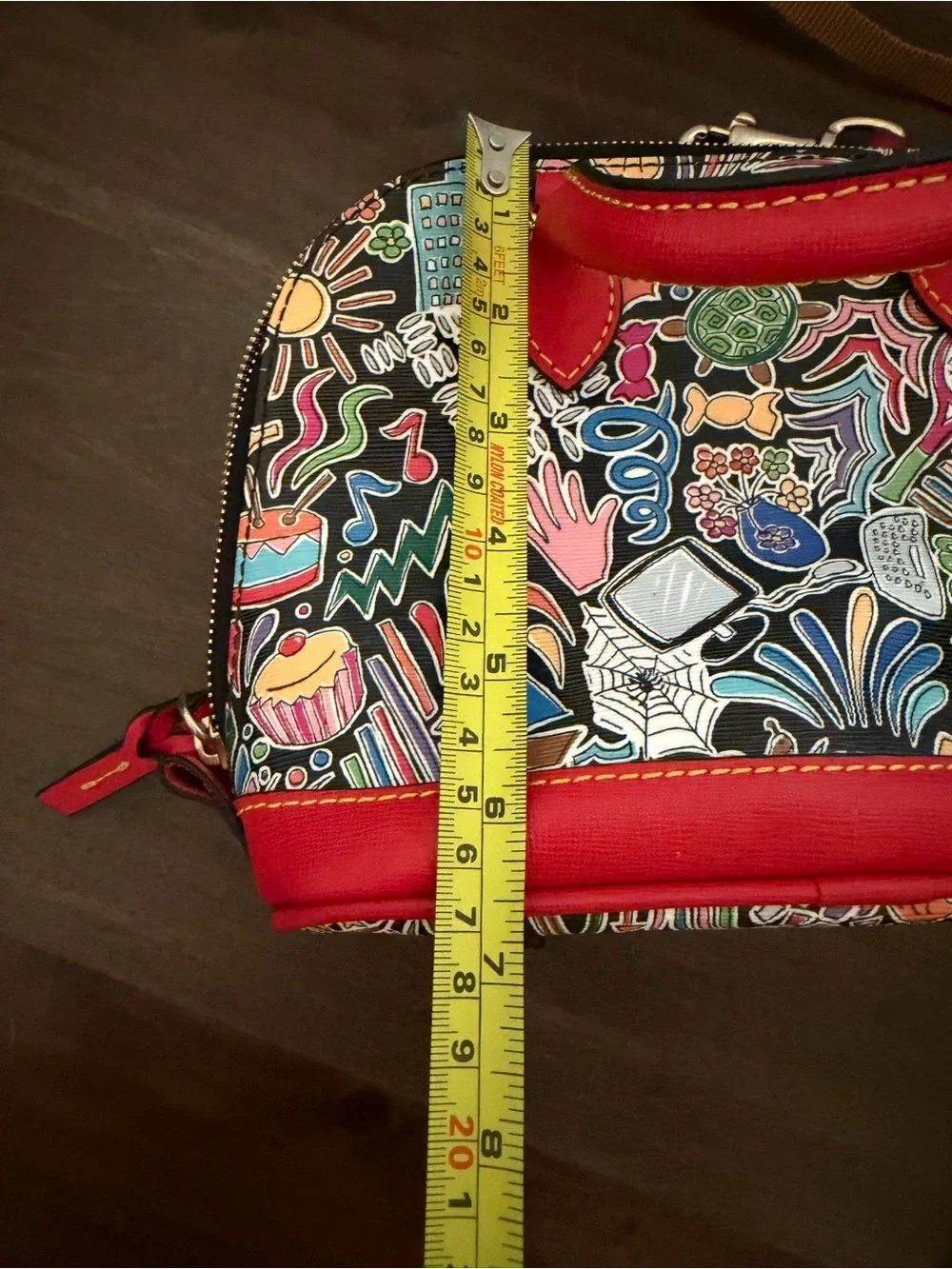 Rare vintage Dooney & Bourke whimsy Bitsy bag nwot - Picture 10 of 12